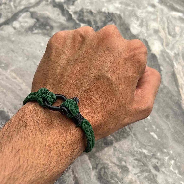 دستبند امگا طنابی