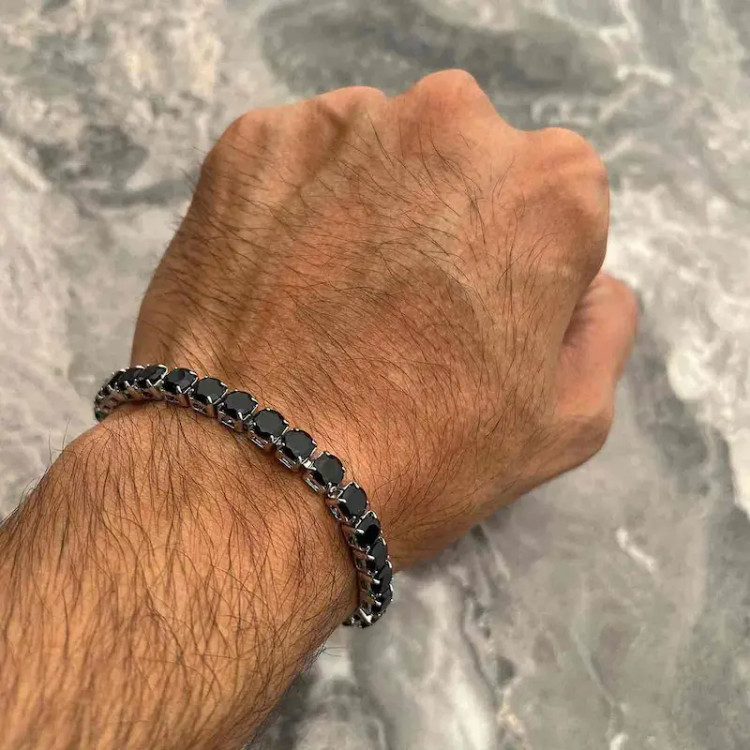 دستبند تنیسی مشکی